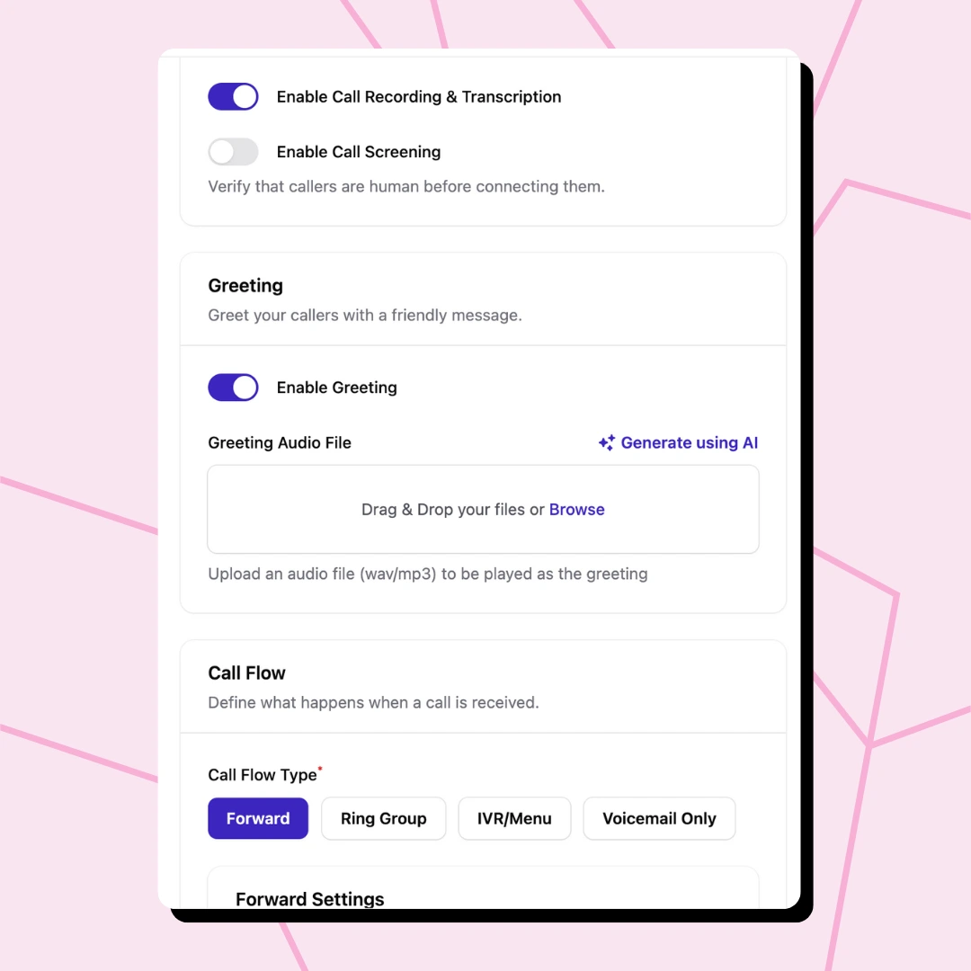 Call Routing Designer
